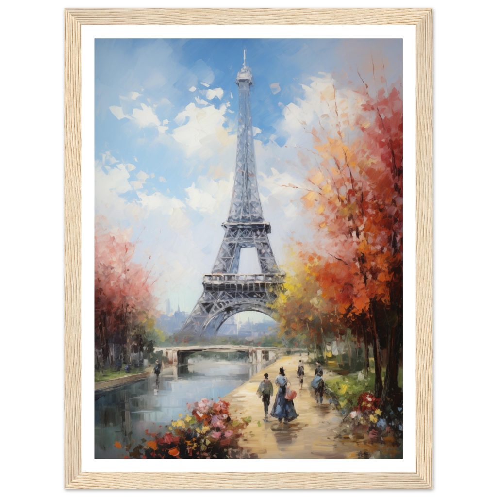 The Eiffel Tower - Claude Monet - Poster