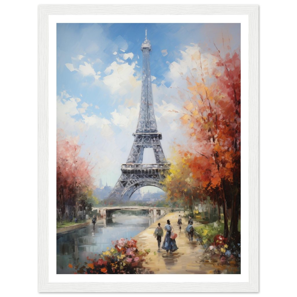The Eiffel Tower - Claude Monet - Poster