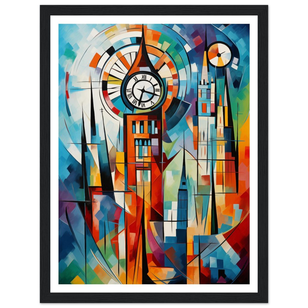 London Big Ben - Pablo Picasso - Poster