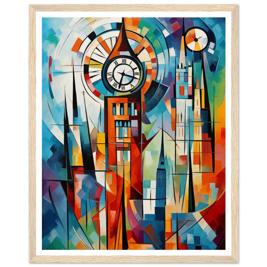 London Big Ben - Pablo Picasso - Poster