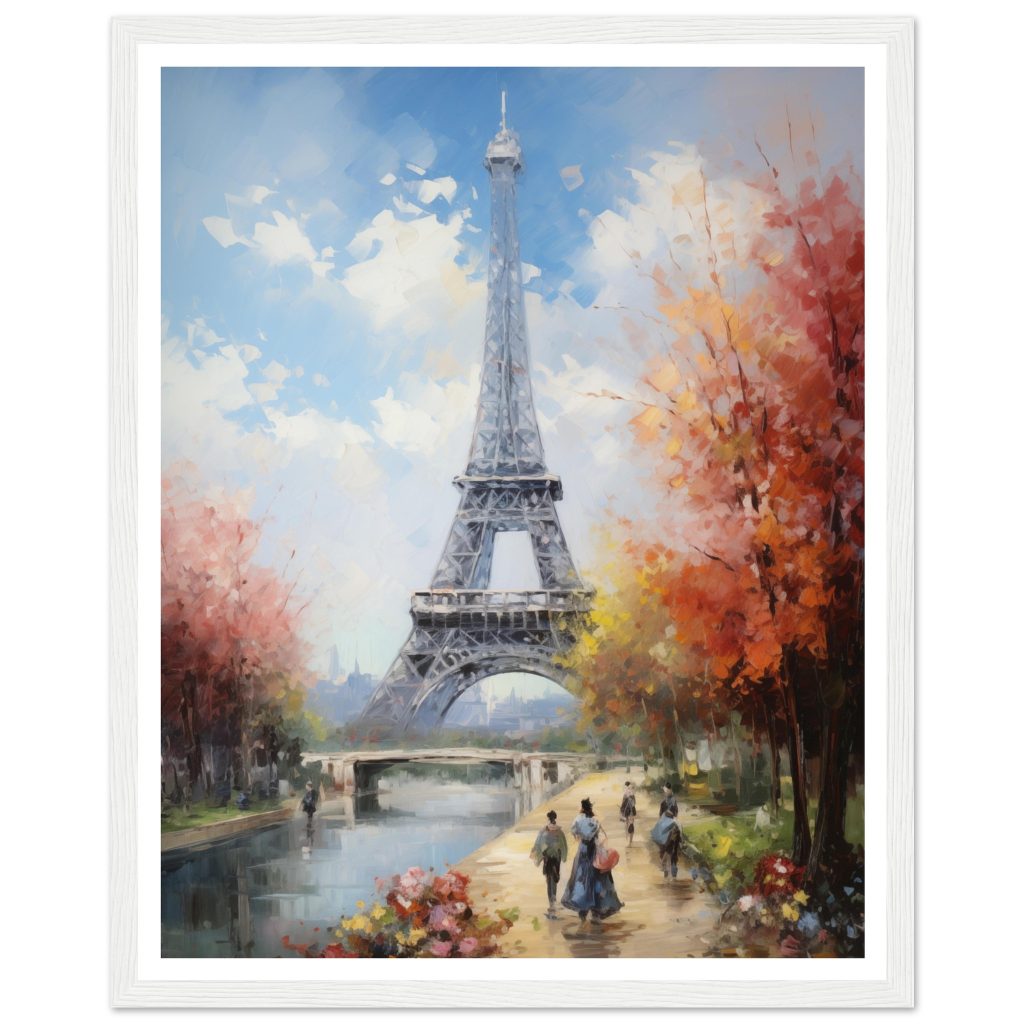 The Eiffel Tower - Claude Monet - Poster