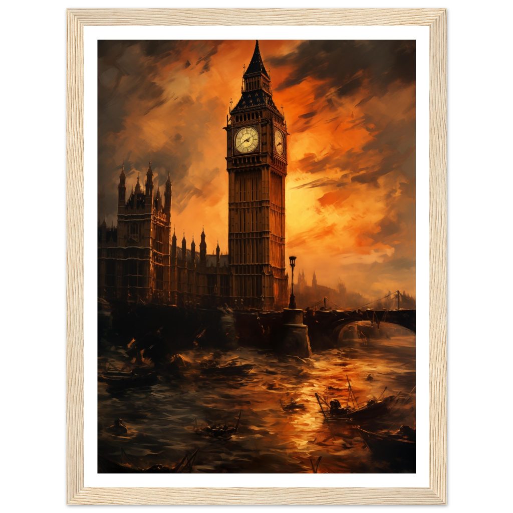 London Big Ben - Rembrandt - Poster