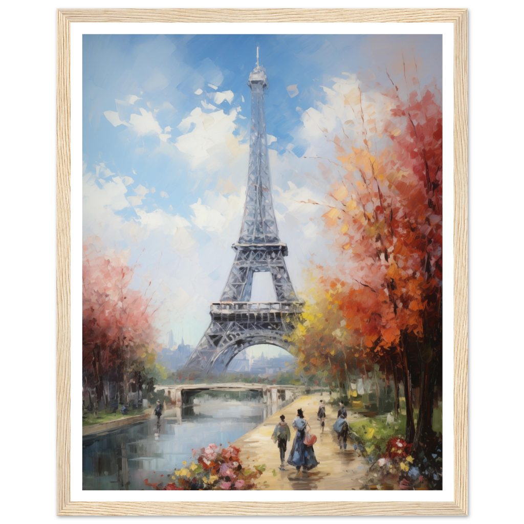 The Eiffel Tower - Claude Monet - Poster