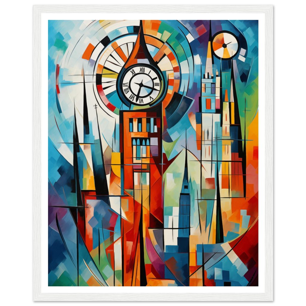 London Big Ben - Pablo Picasso - Poster