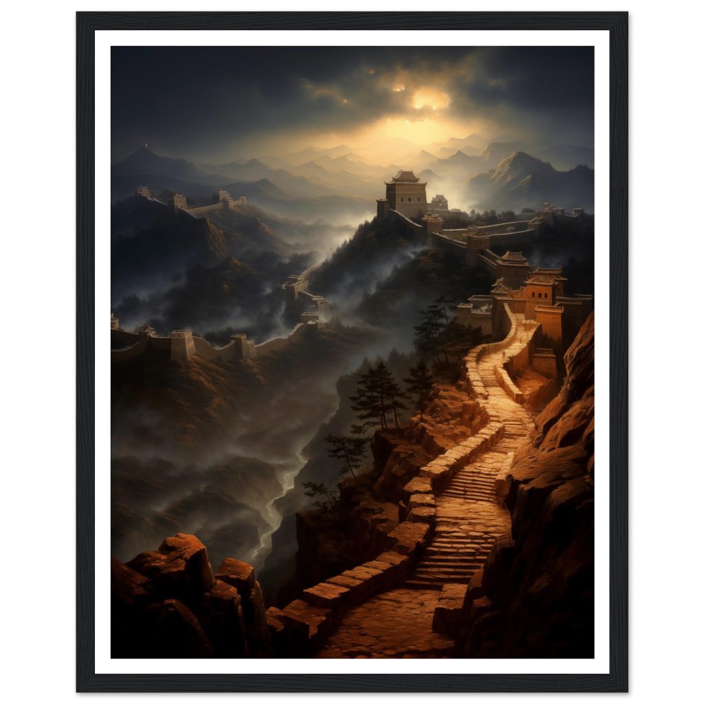 The Great Wall of China - Rembrandt - Poster