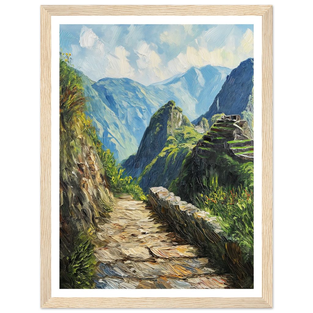 Machu Picchu - Vincent van Gogh - Poster