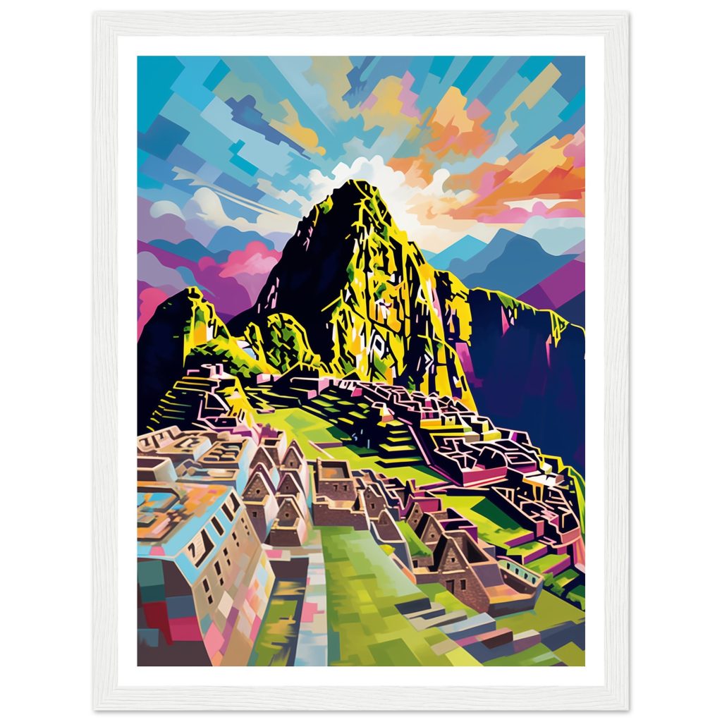 Machu Picchu - Andy Warhol - Poster