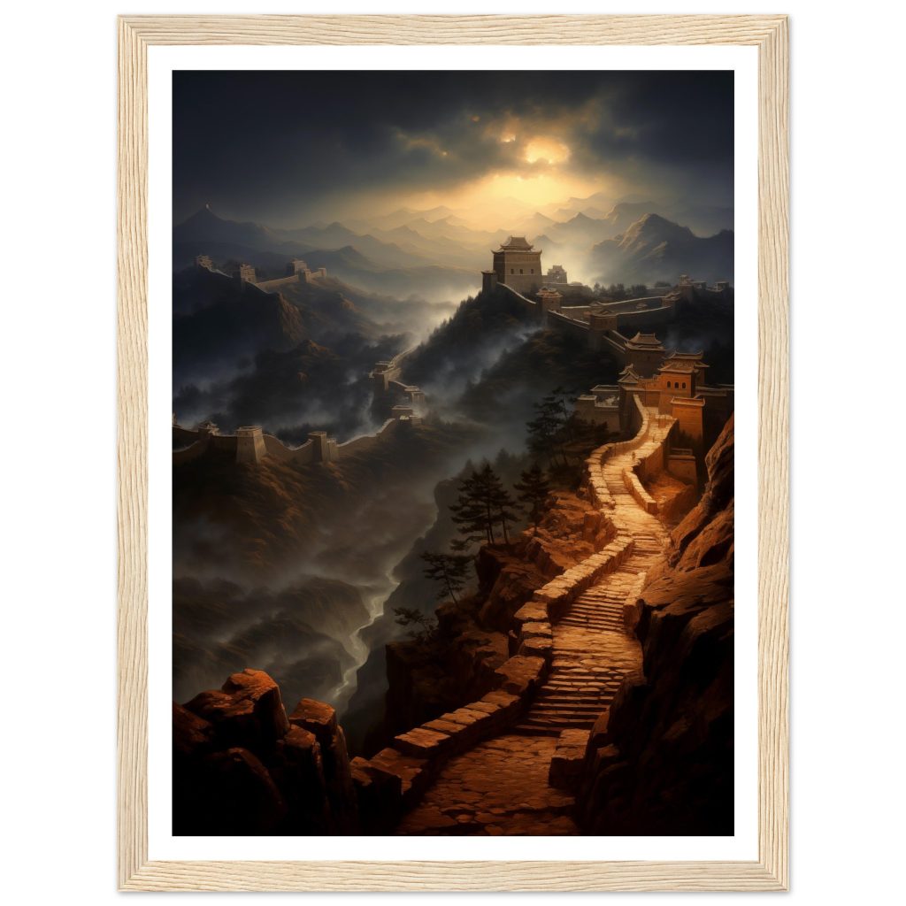 The Great Wall of China - Rembrandt - Poster