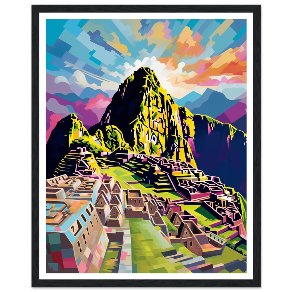 Machu Picchu - Andy Warhol - Poster