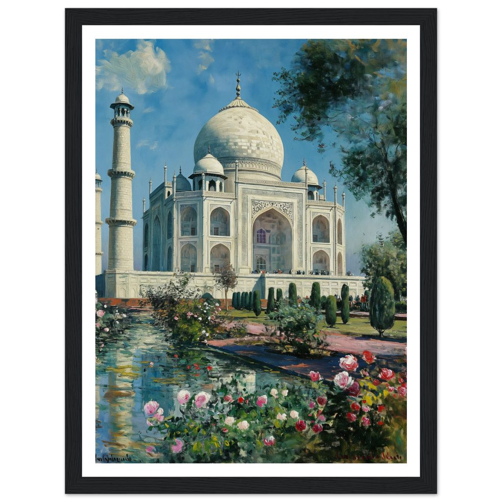 The Taj Mahal - Claude Monet - Poster