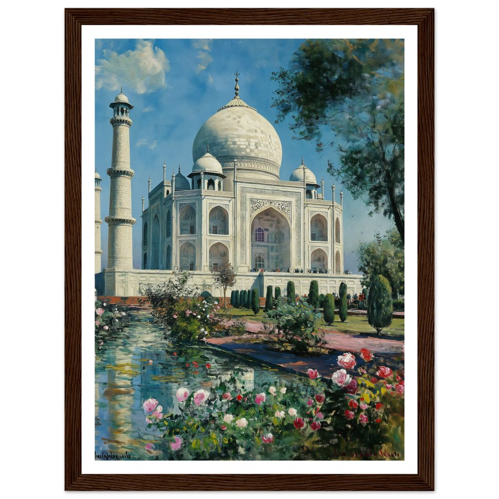The Taj Mahal - Claude Monet - Poster