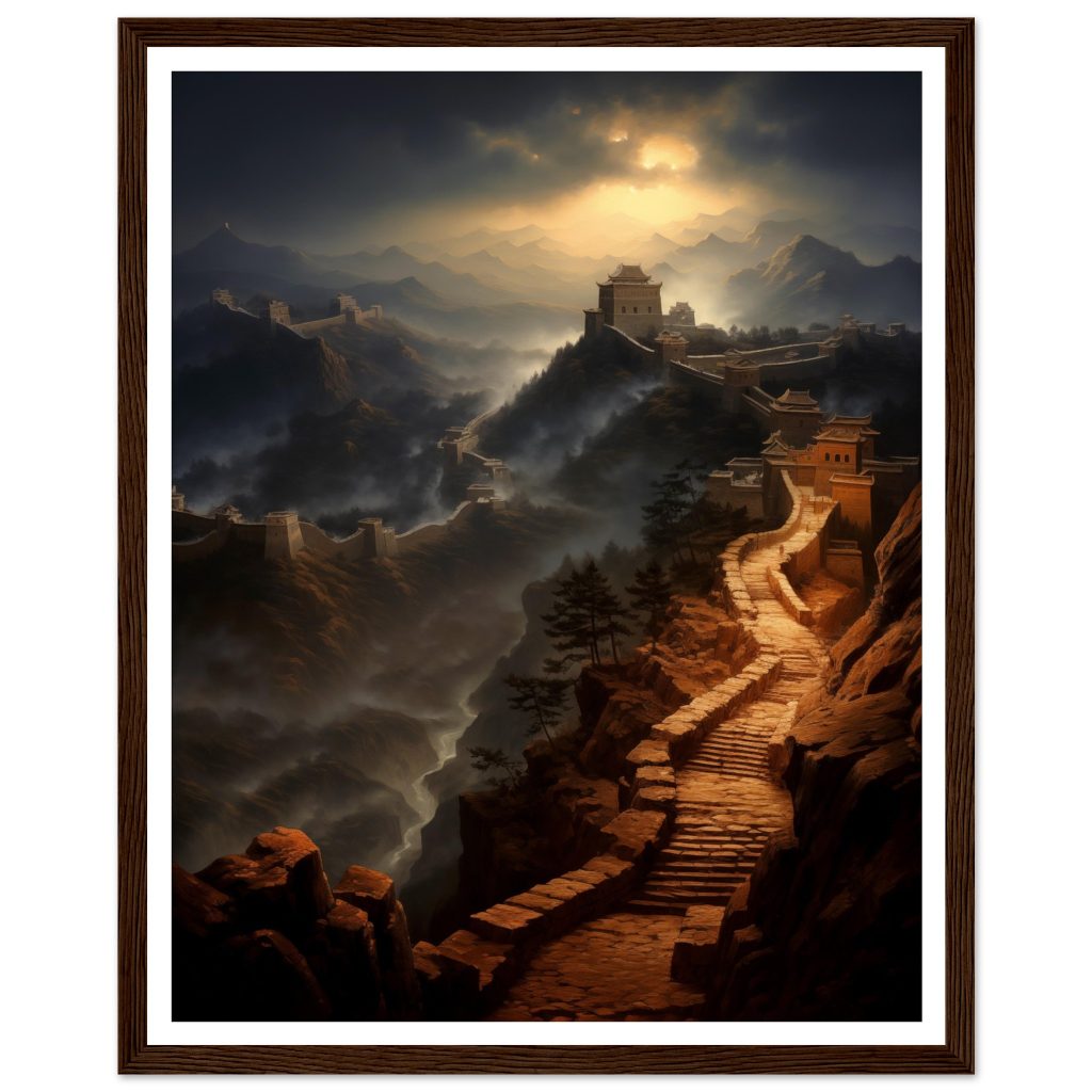 The Great Wall of China - Rembrandt - Poster
