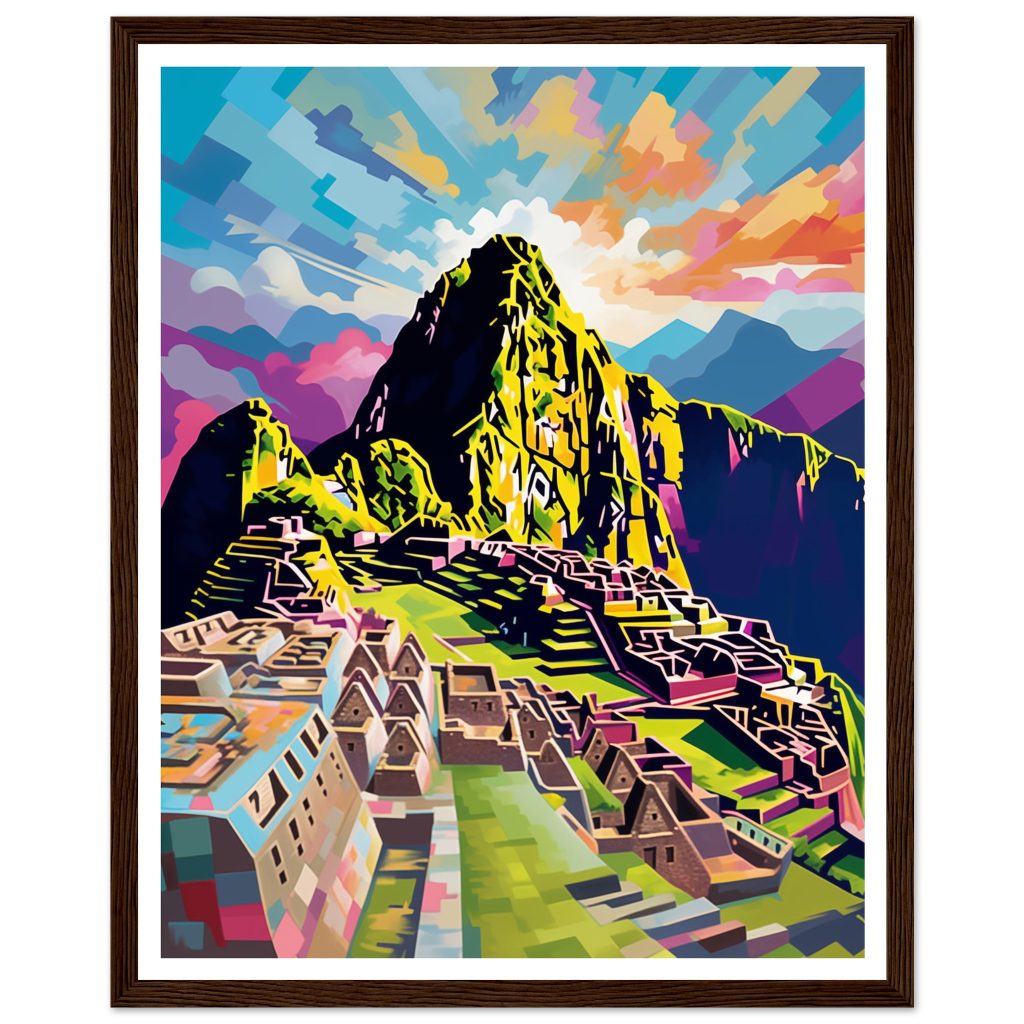 Machu Picchu - Andy Warhol - Poster