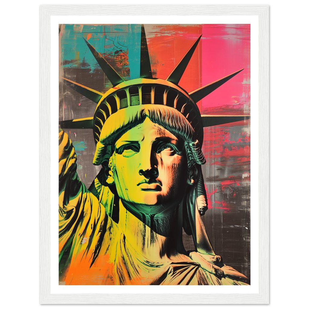 The Statue of Liberty - Andy Warhol - Poster