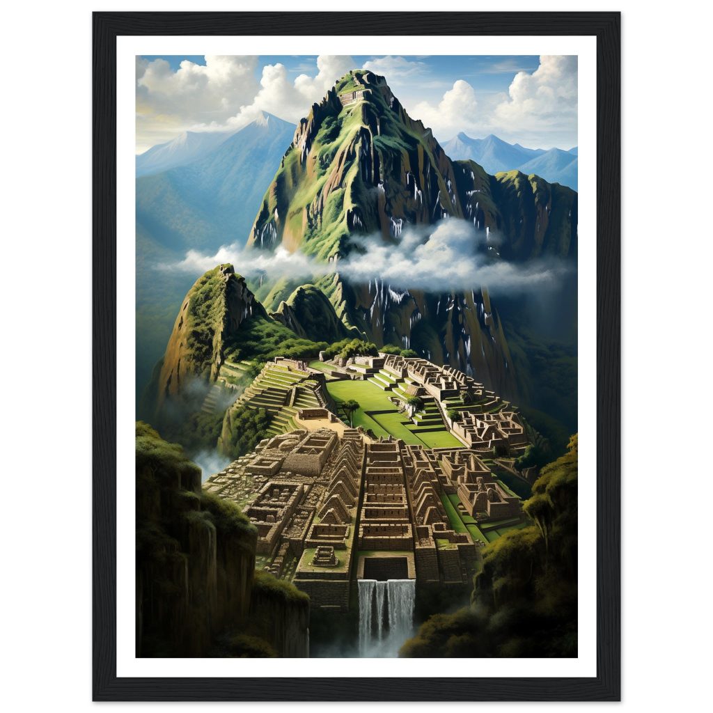 Machu Picchu - Leonardo da Vinci - Poster