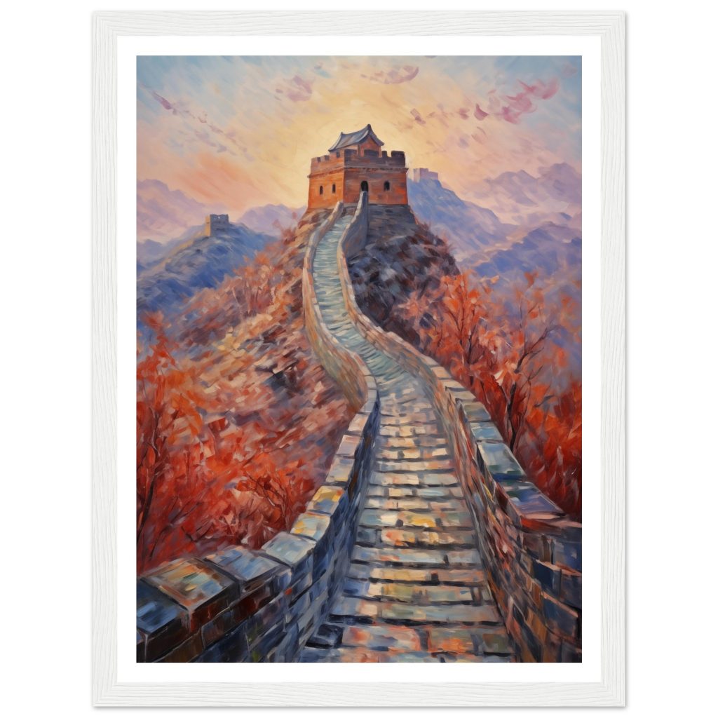 The Great Wall of China - Claude Monet - Poster