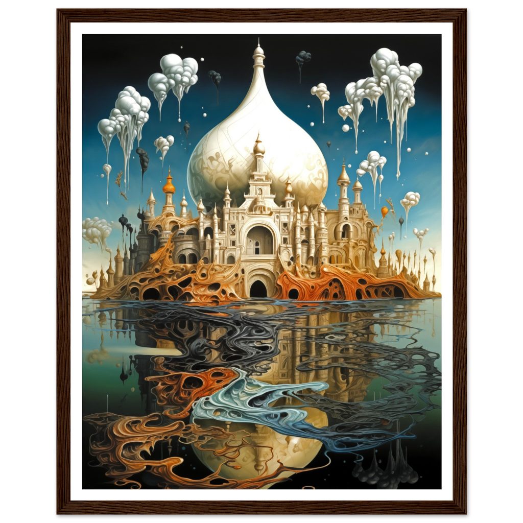 Taj Mahal - Salvador Dalí - Poster