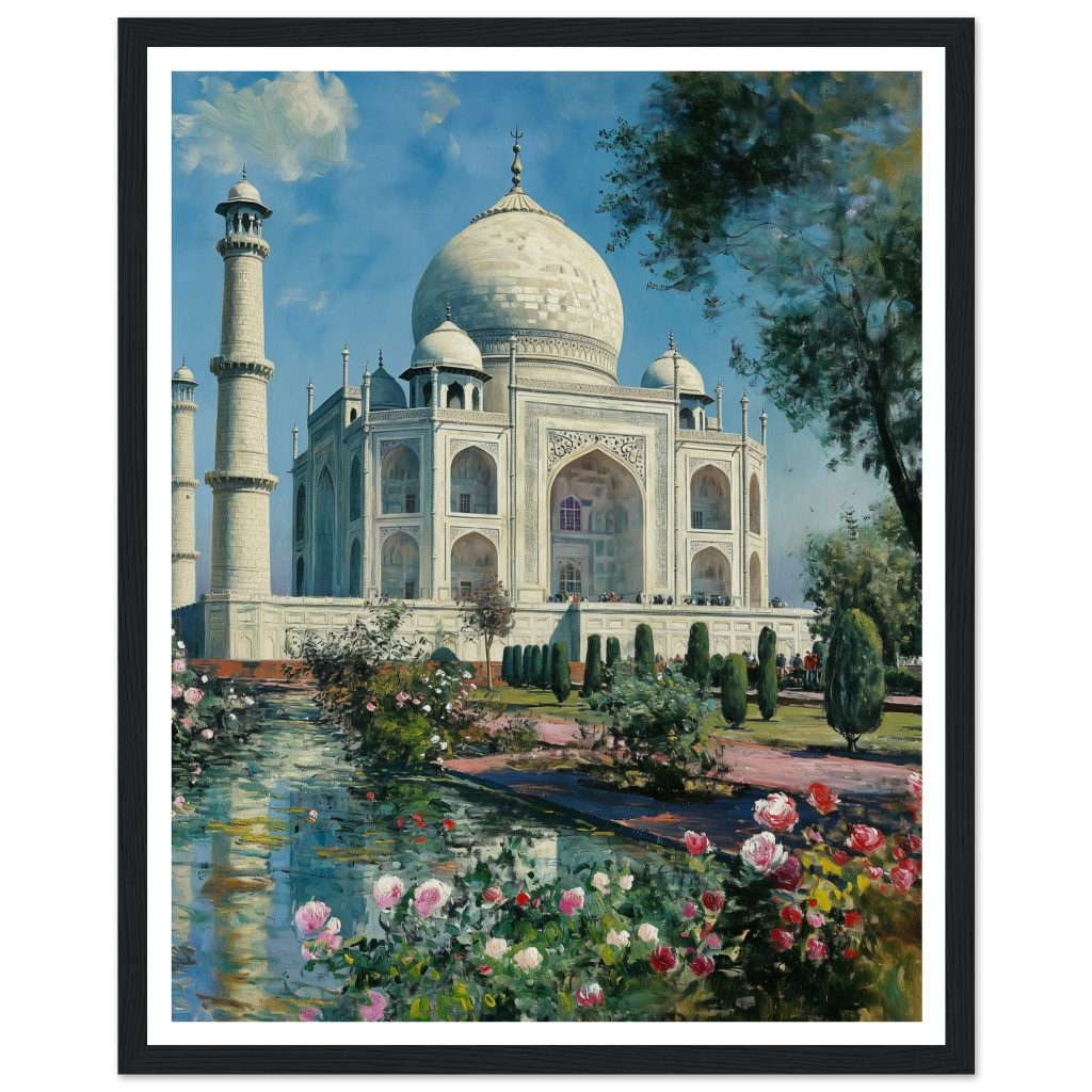 The Taj Mahal - Claude Monet - Poster
