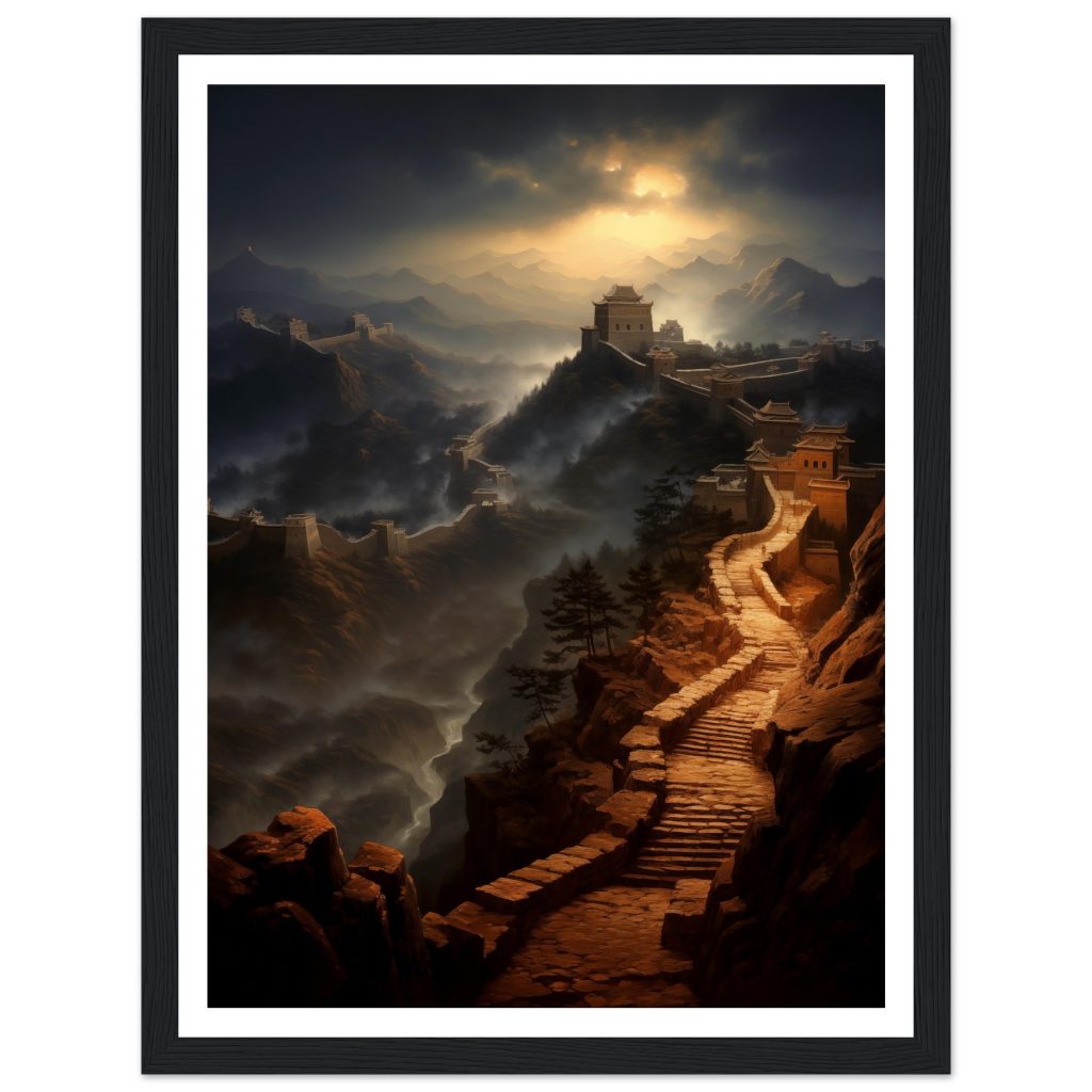 The Great Wall of China - Rembrandt - Poster