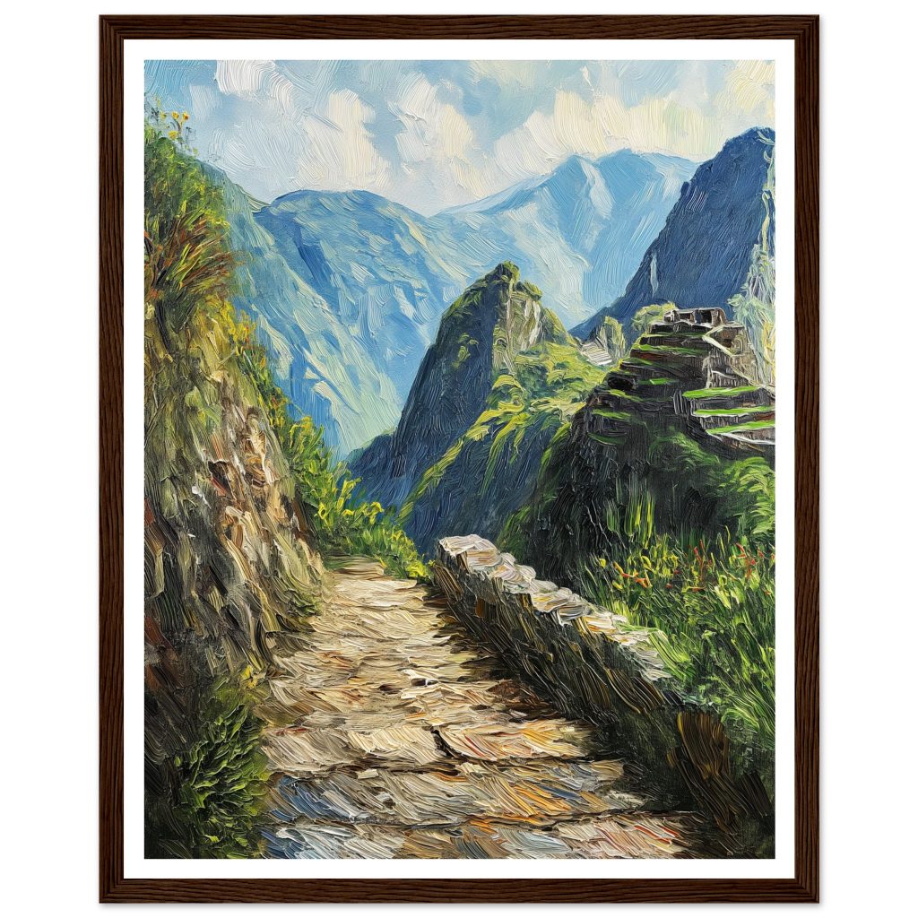 Machu Picchu - Vincent van Gogh - Poster
