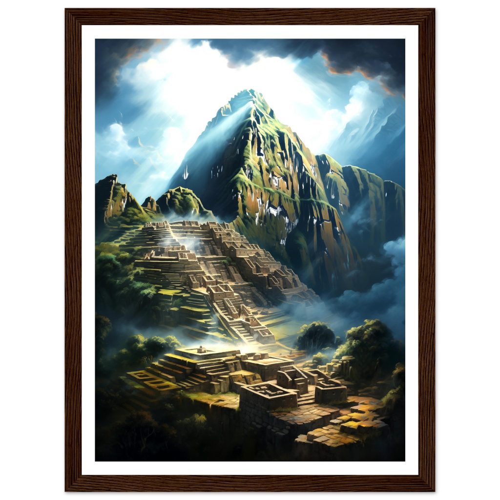 Machu Picchu - Rembrandt - Poster