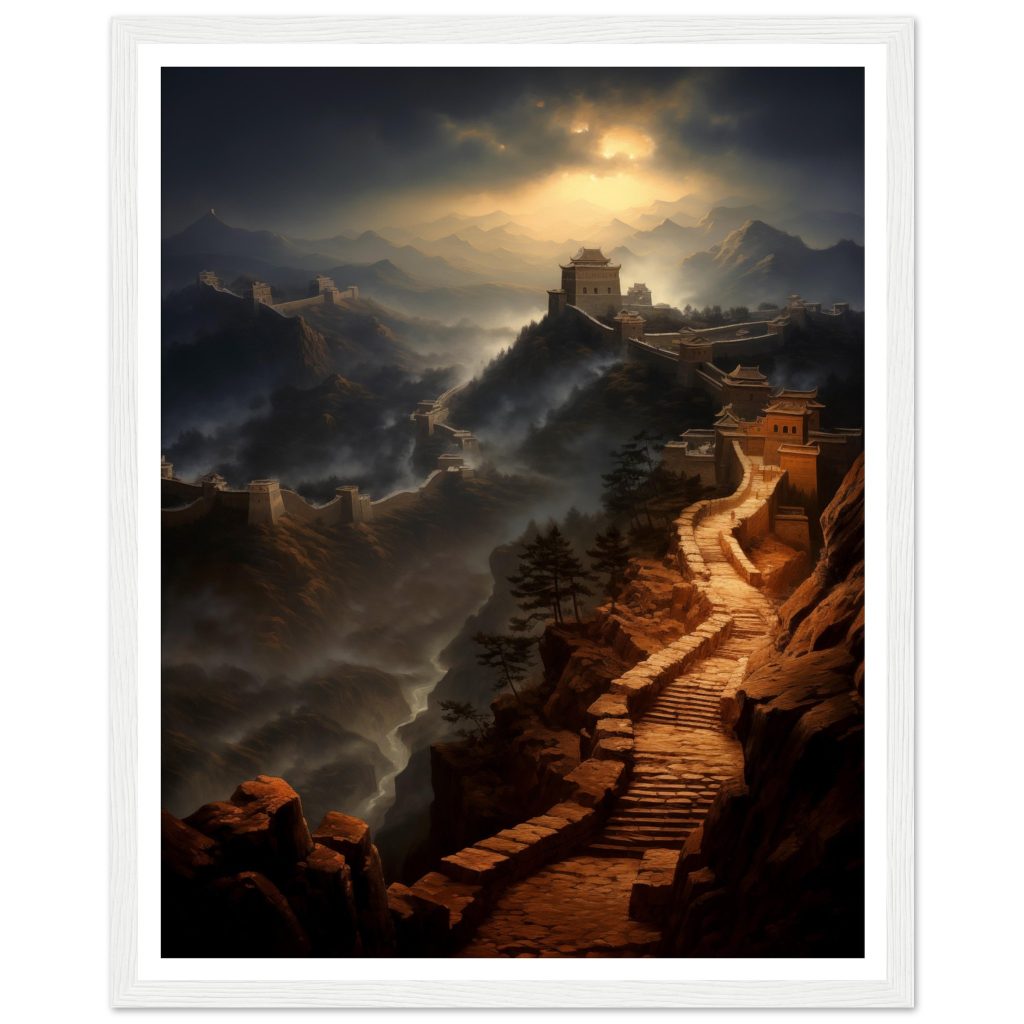 The Great Wall of China - Rembrandt - Poster