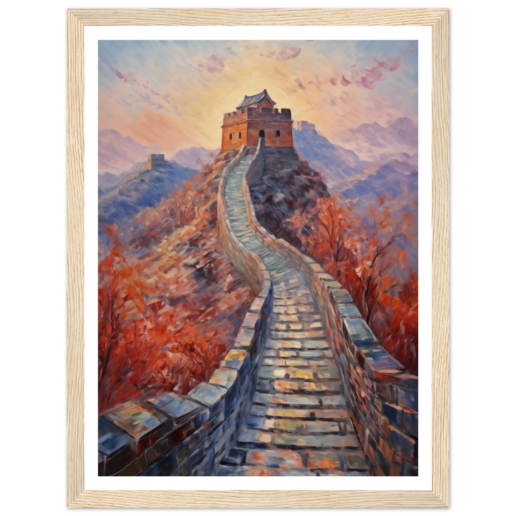 The Great Wall of China - Claude Monet - Poster