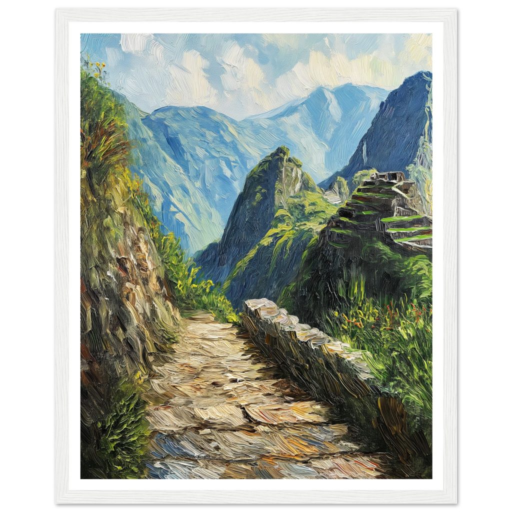 Machu Picchu - Vincent van Gogh - Poster
