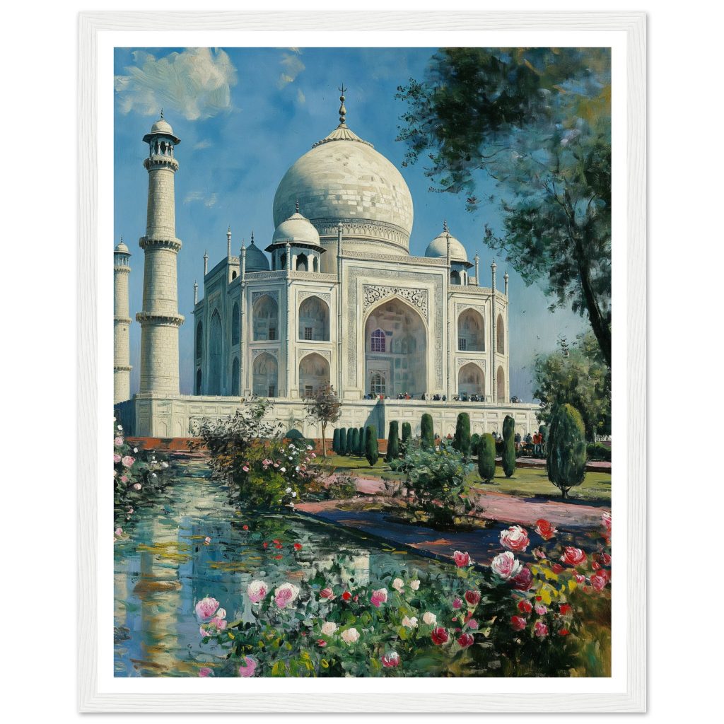 The Taj Mahal - Claude Monet - Poster