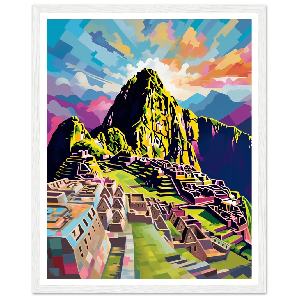 Machu Picchu - Andy Warhol - Poster