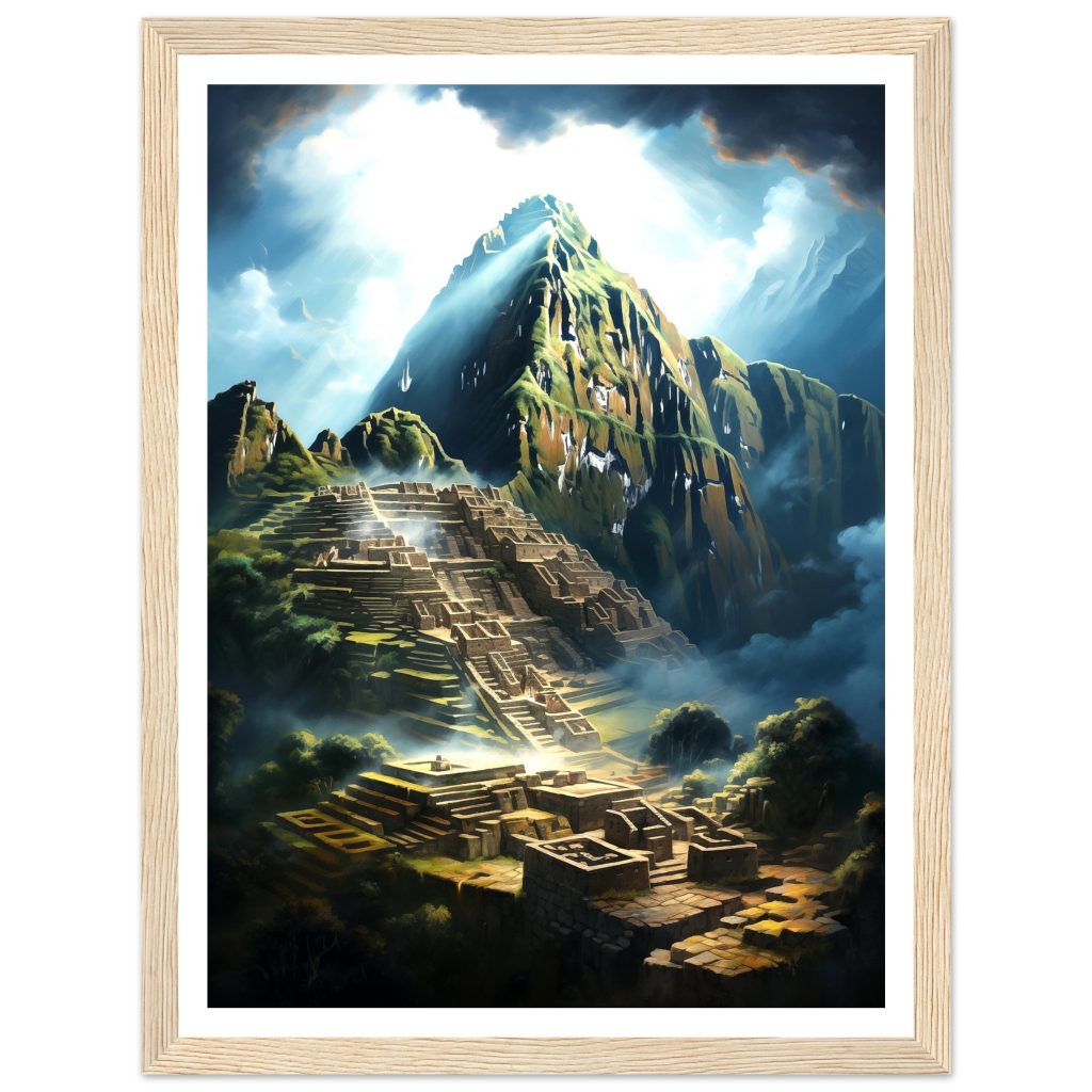 Machu Picchu - Rembrandt - Poster