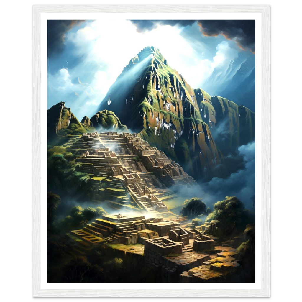 Machu Picchu - Rembrandt - Poster