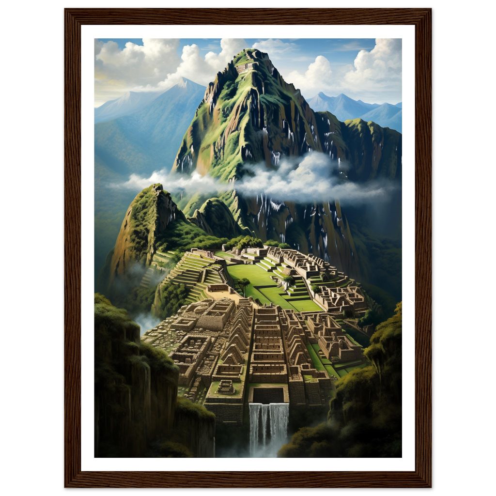 Machu Picchu - Leonardo da Vinci - Poster