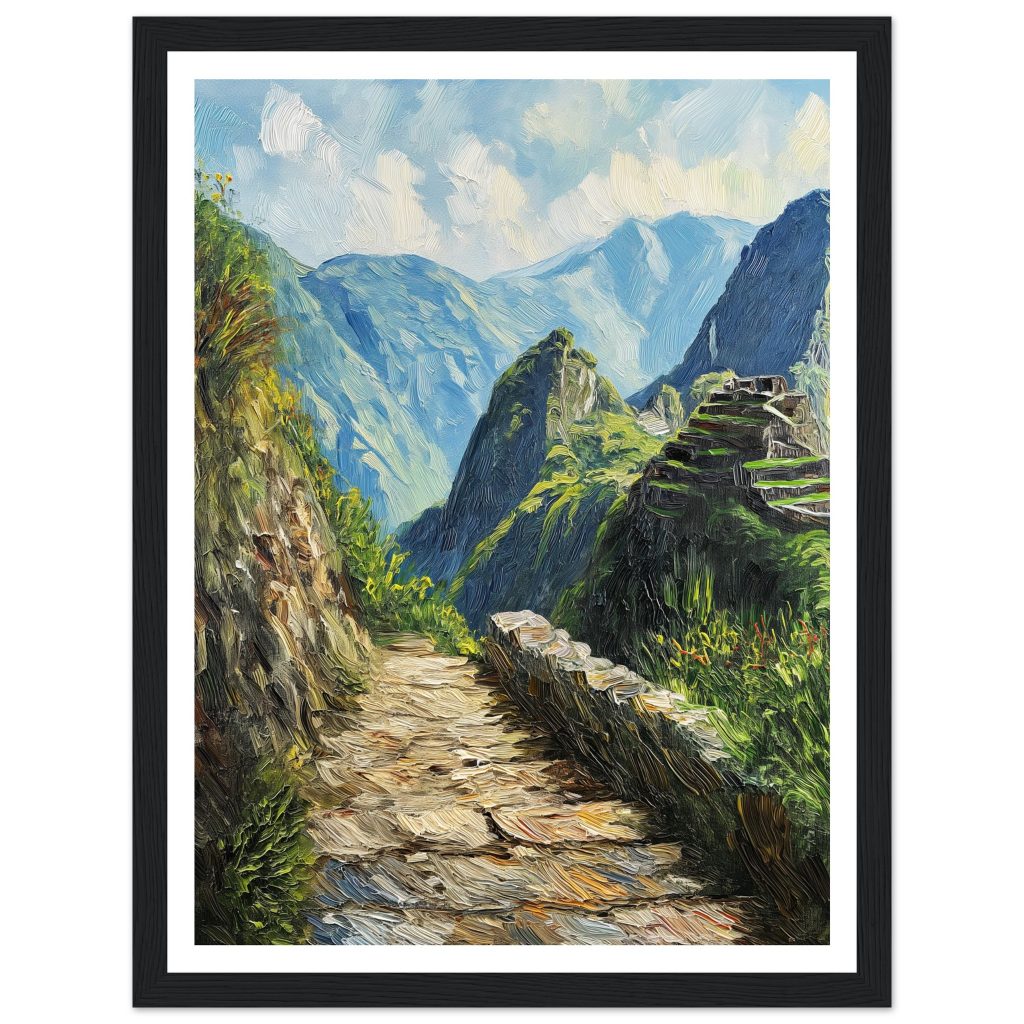 Machu Picchu - Vincent van Gogh - Poster