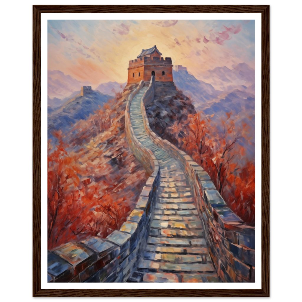 The Great Wall of China - Claude Monet - Poster