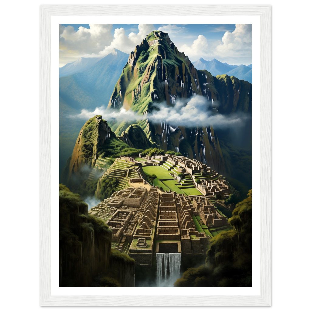 Machu Picchu - Leonardo da Vinci - Poster