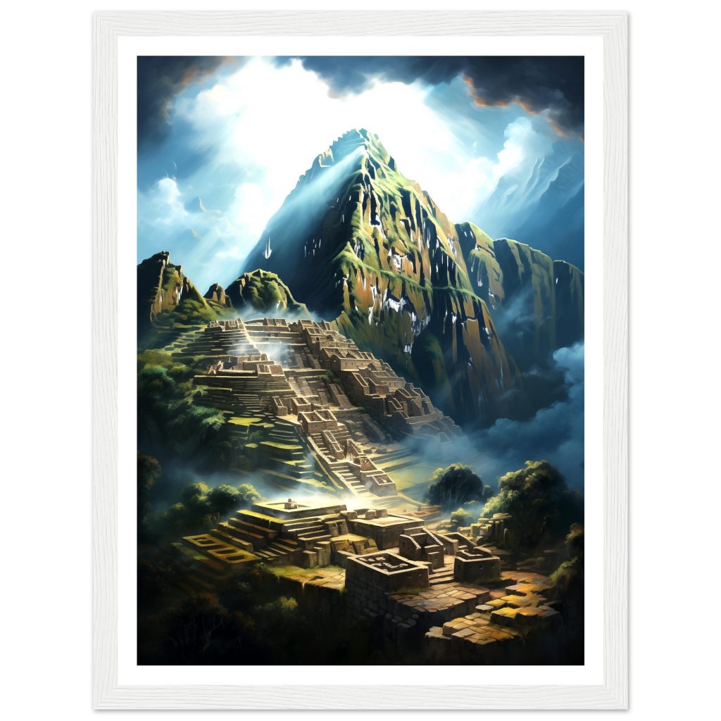 Machu Picchu - Rembrandt - Poster