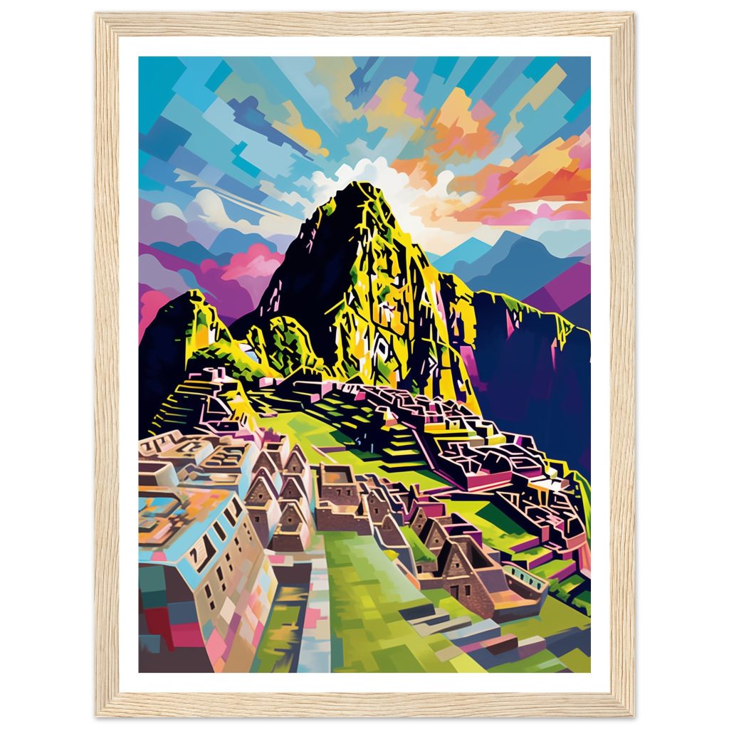 Machu Picchu - Andy Warhol - Poster