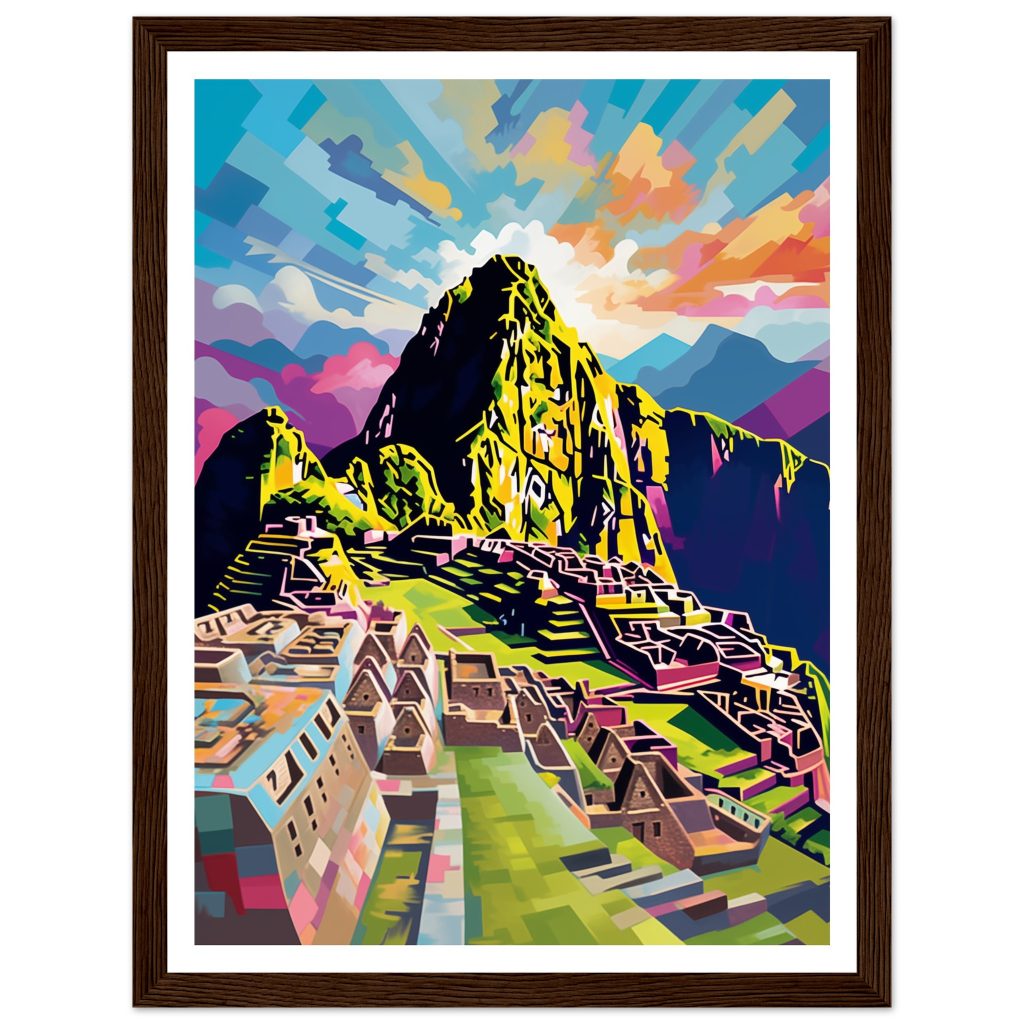 Machu Picchu - Andy Warhol - Poster