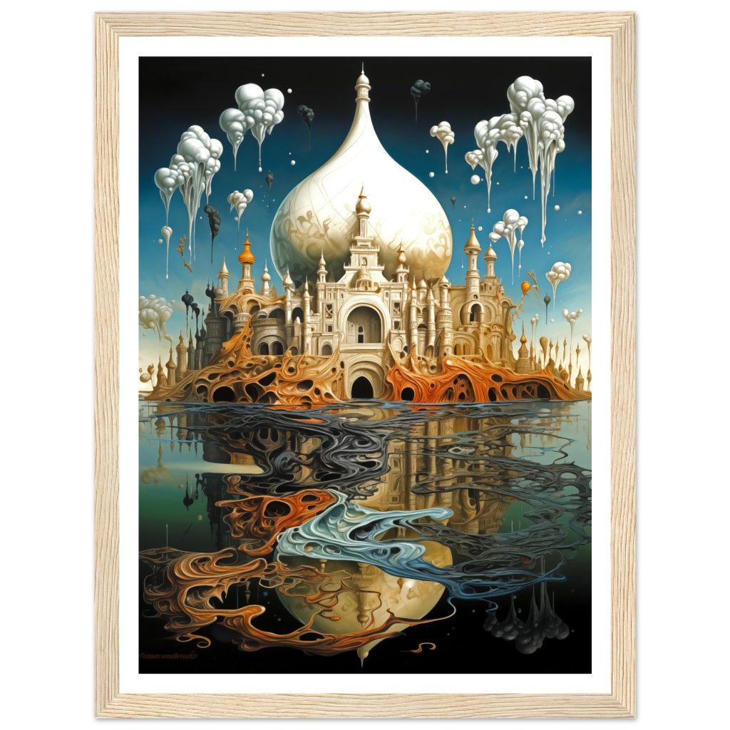 Taj Mahal - Salvador Dalí - Poster