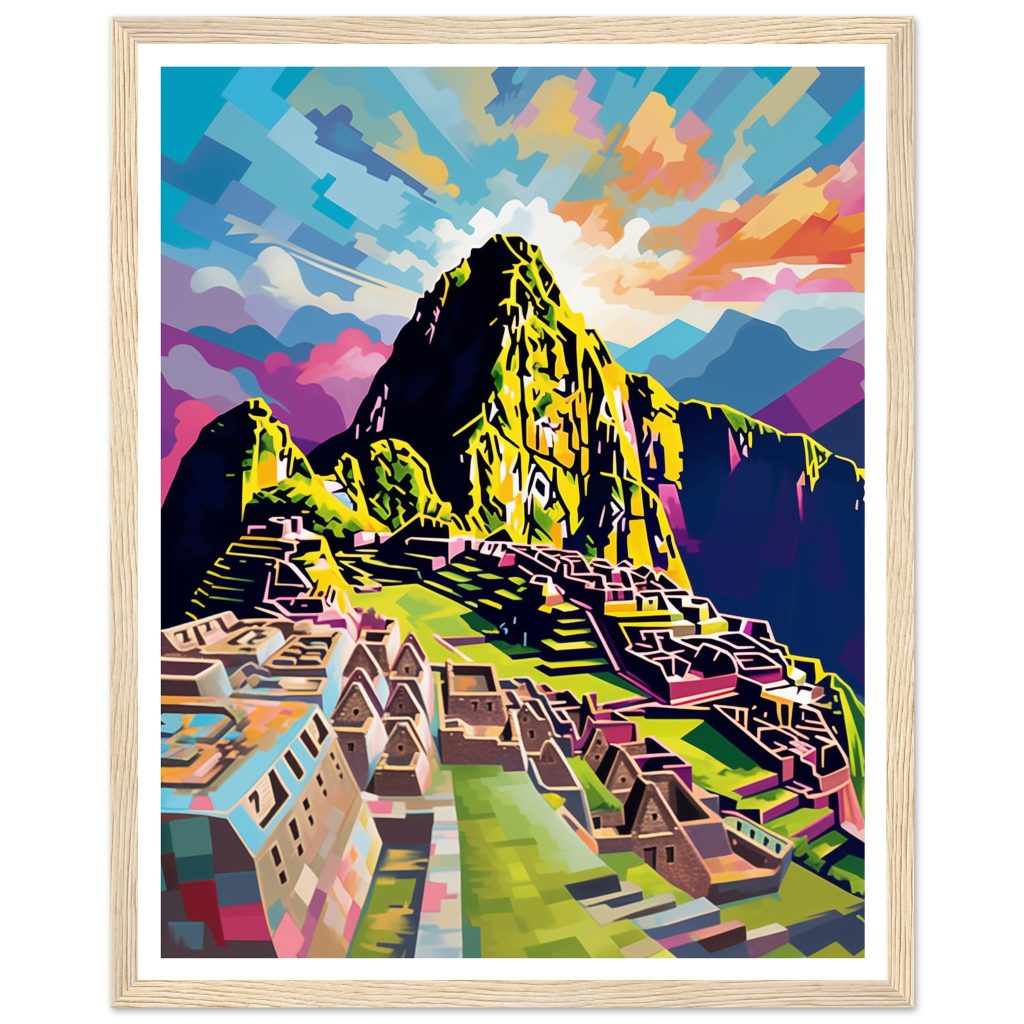 Machu Picchu - Andy Warhol - Poster