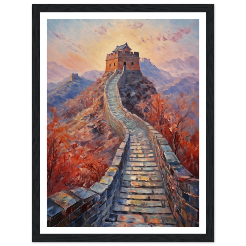 The Great Wall of China - Claude Monet - Poster