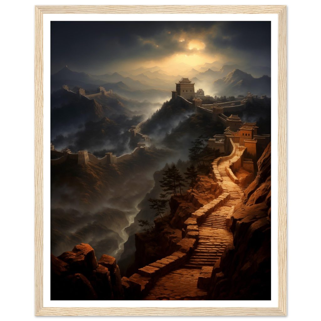 The Great Wall of China - Rembrandt - Poster