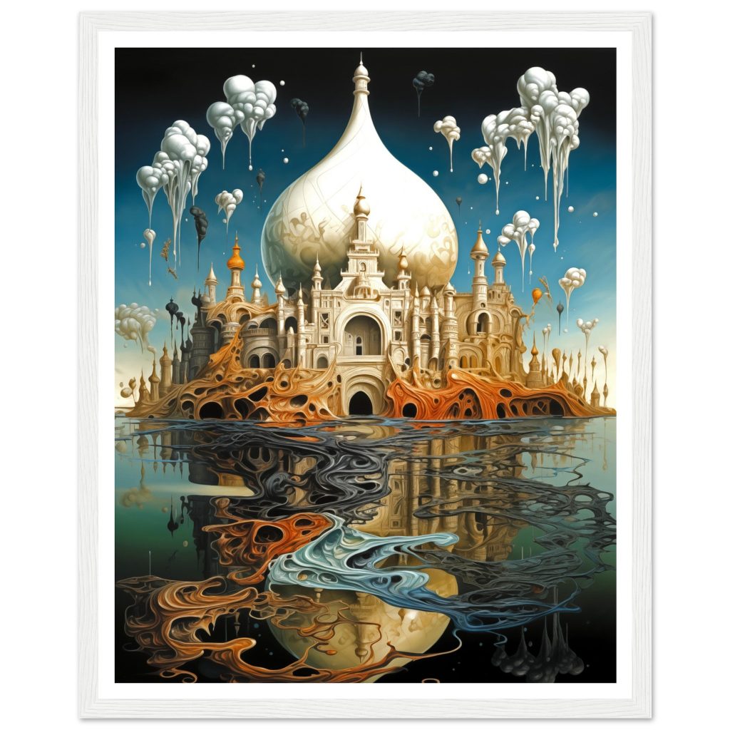 Taj Mahal - Salvador Dalí - Poster