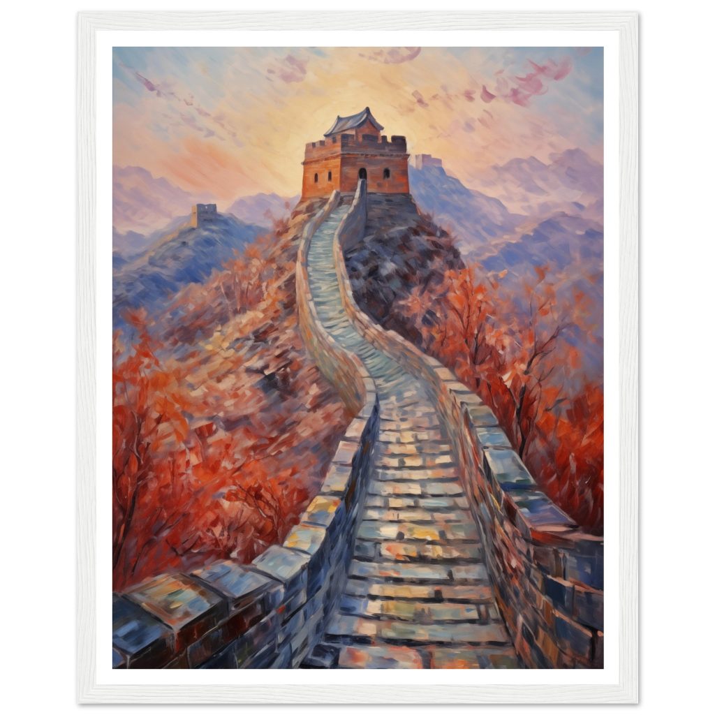 The Great Wall of China - Claude Monet - Poster