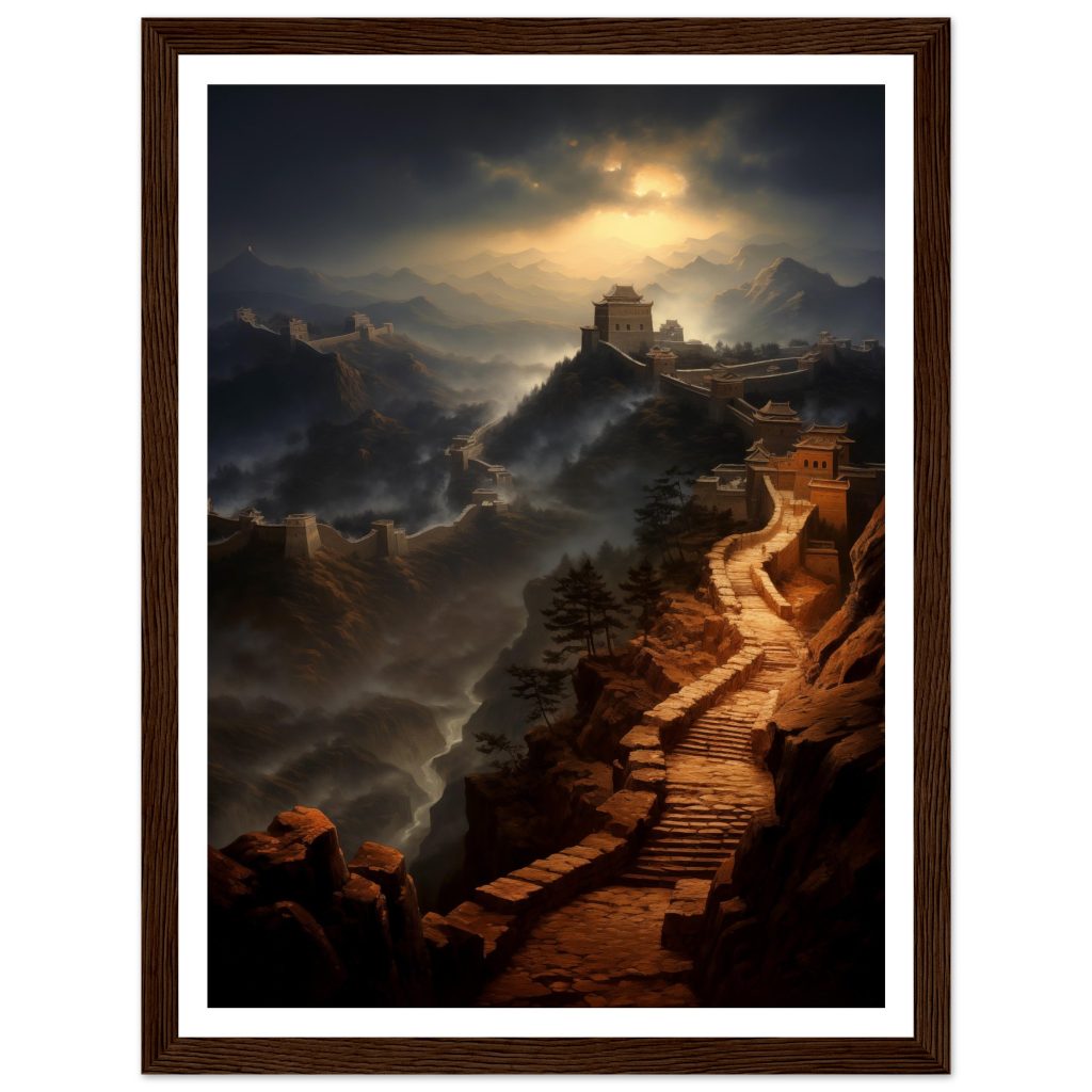 The Great Wall of China - Rembrandt - Poster