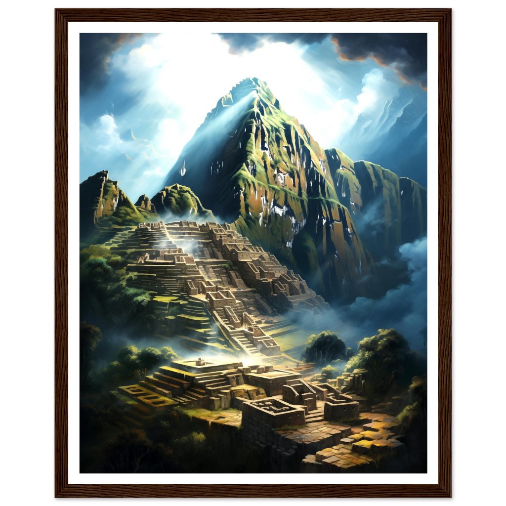 Machu Picchu - Rembrandt - Poster