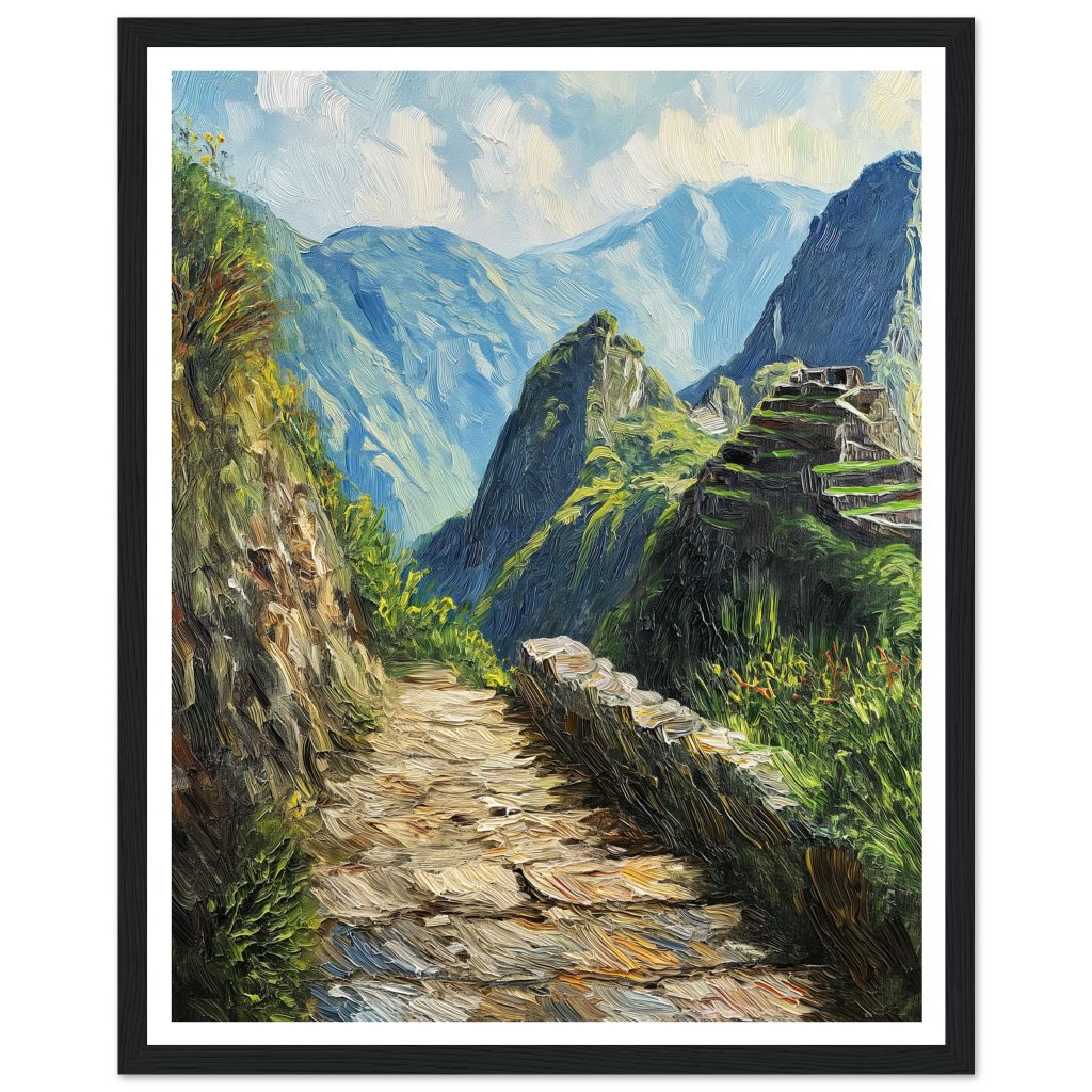 Machu Picchu - Vincent van Gogh - Poster