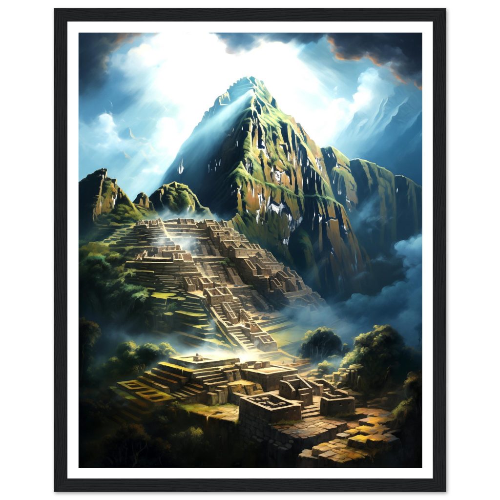 Machu Picchu - Rembrandt - Poster