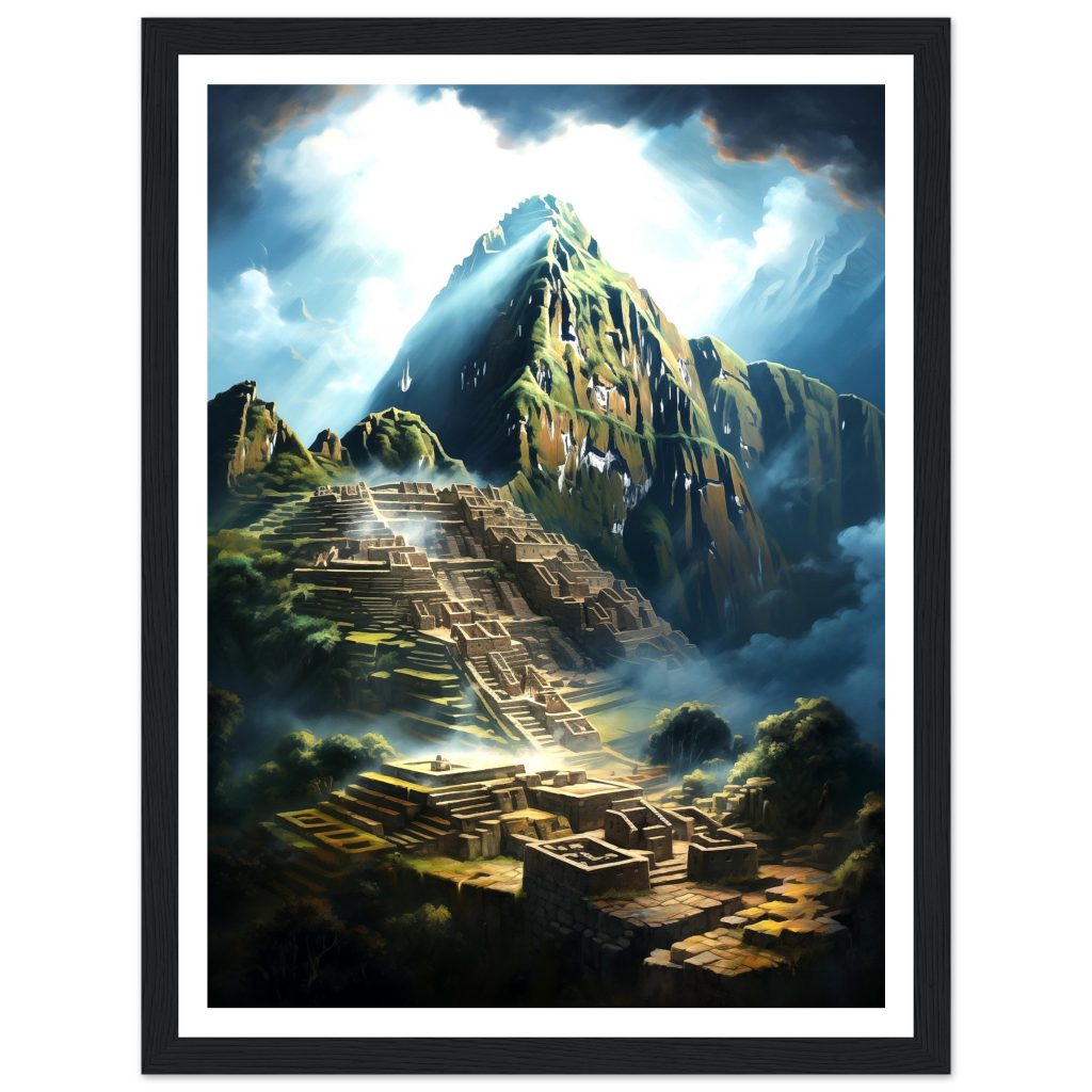 Machu Picchu - Rembrandt - Poster